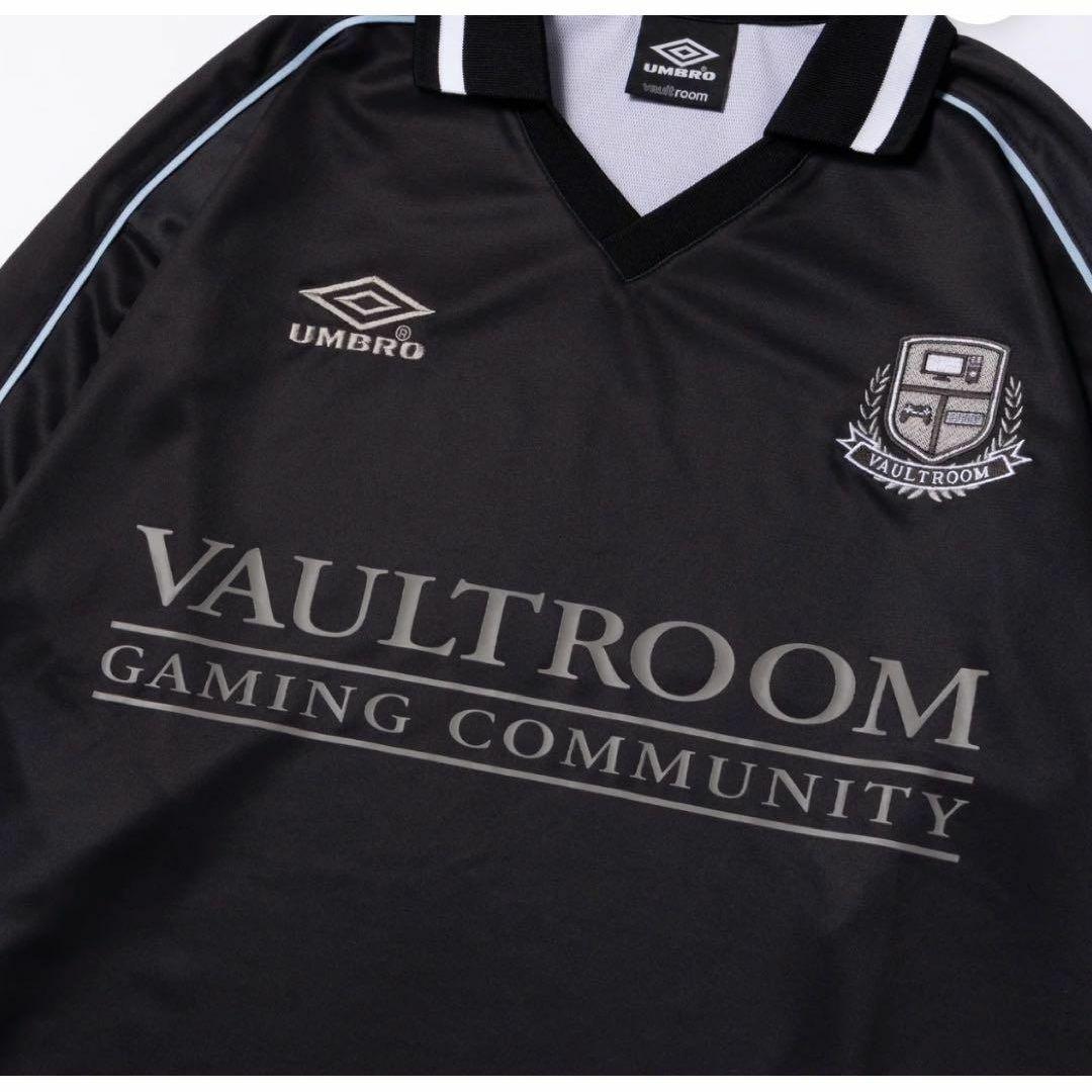 ウェア vaultroom UMBRO GAME SHIRT BLACK L