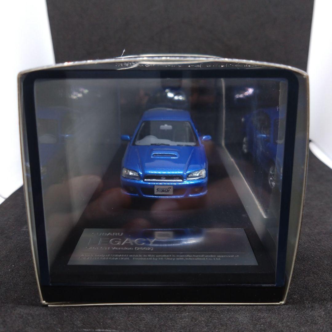 ハイストーリー 1/43 スバル レガシィ B4 S401 WRブルーマイカ