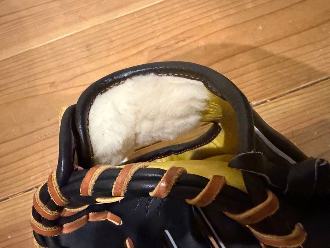 【最終値下3/10まで】Mizuno Pro 硬式グローブ ブラック/ブラウン