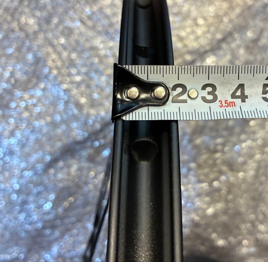 未使用 ブラック 完組フロントホイール 20インチ(451)自転車用