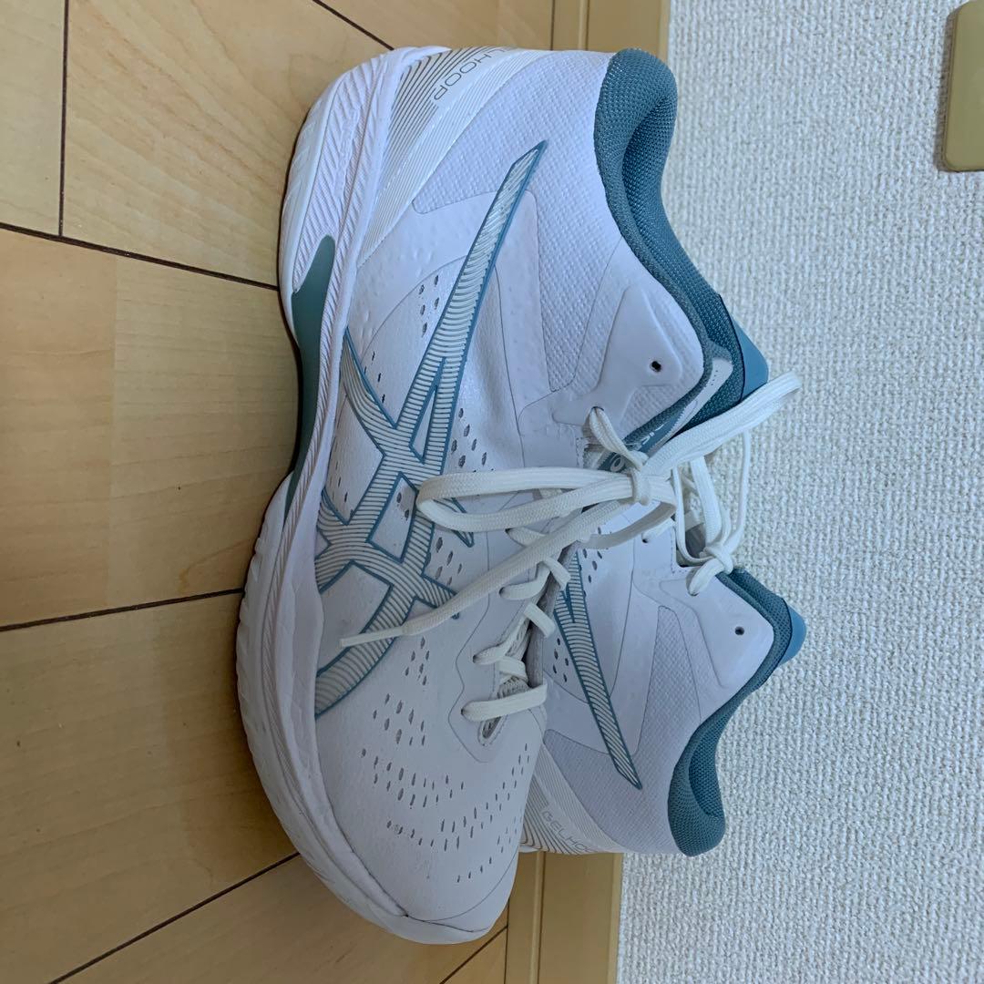 ASICS GELHOOPバスケットシューズ 30cm ホワイト/グレー即購入⭕️