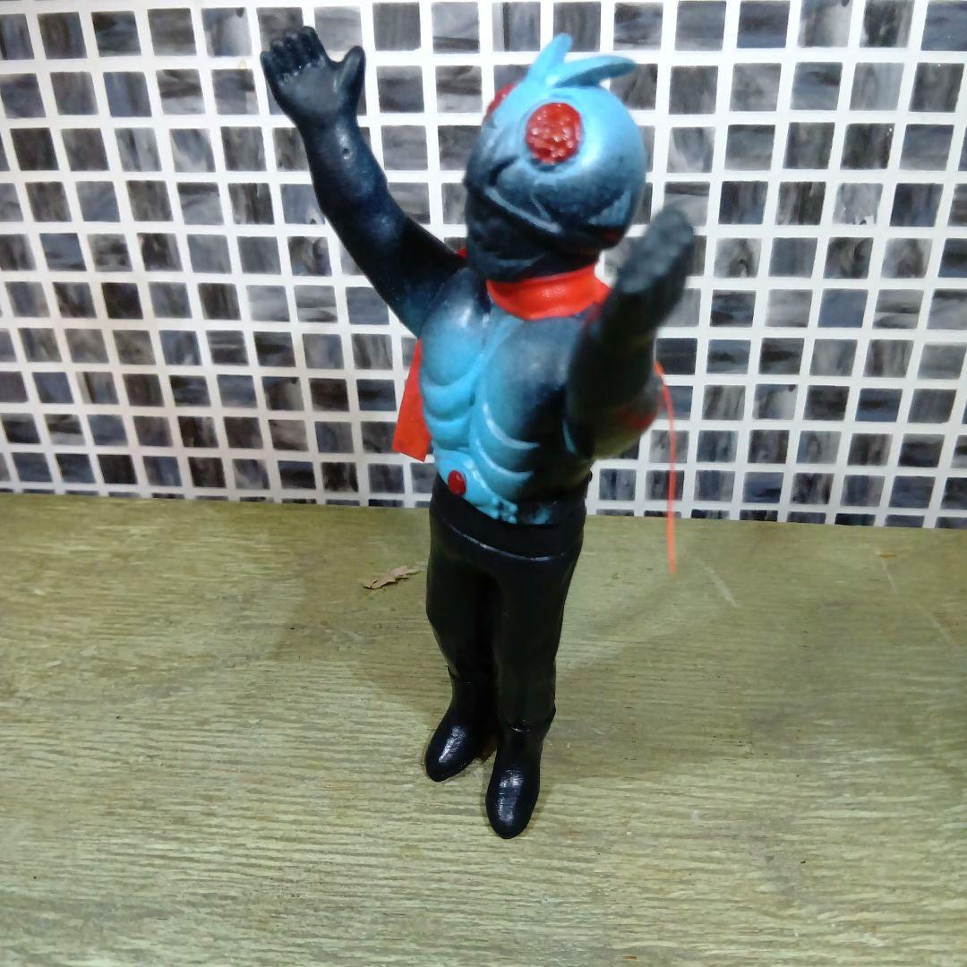 当時もの 仮面ライダー1号 ソフビ