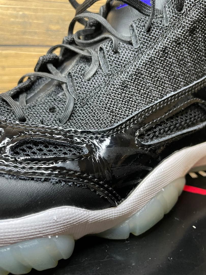 Jordan 11 RETRO Low IEブラック US 9 27.0