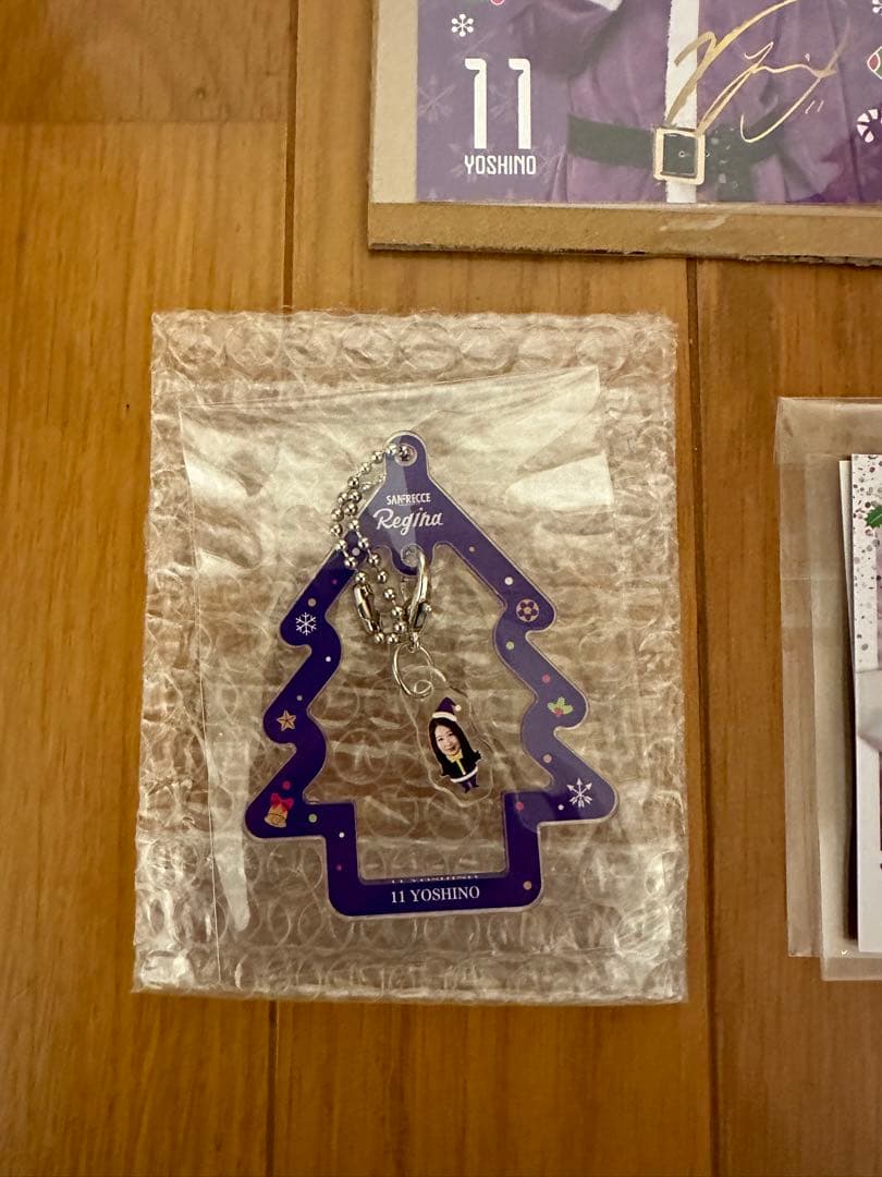 サンフレッチェバイオレットクリスマス レジーナ 中嶋淑乃 限定グッズ3点セット