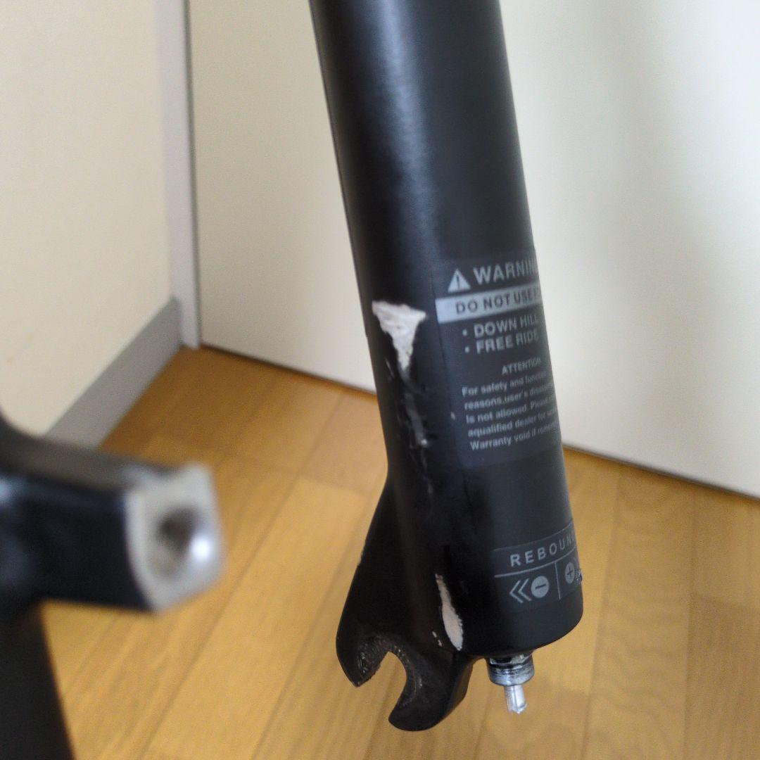 mtb エアサスペンションフォーク　120mm 27.5 26