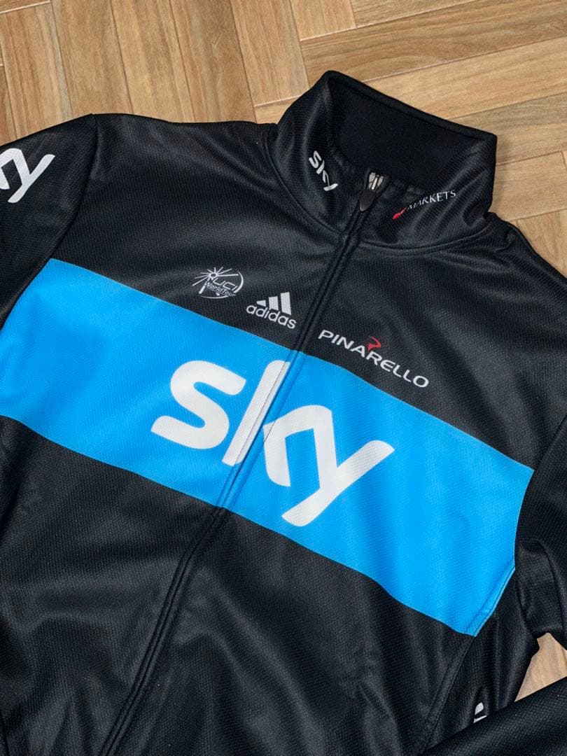 team SKY サイクルジャージ 上下セット　ビブタイツ Mサイズ