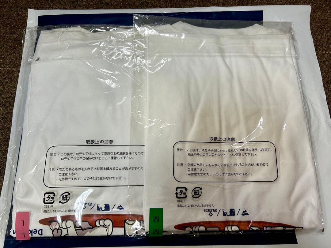 大谷翔平　Tシャツ デコピン　L&M 2枚セット