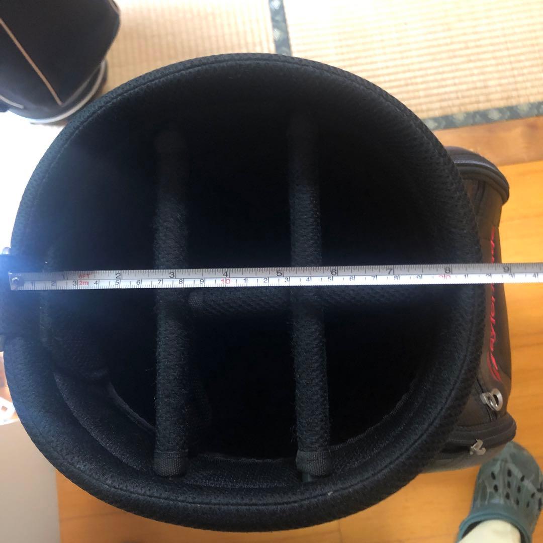 TaylorMade テーラーメイド キャディバック ブラック フードなし