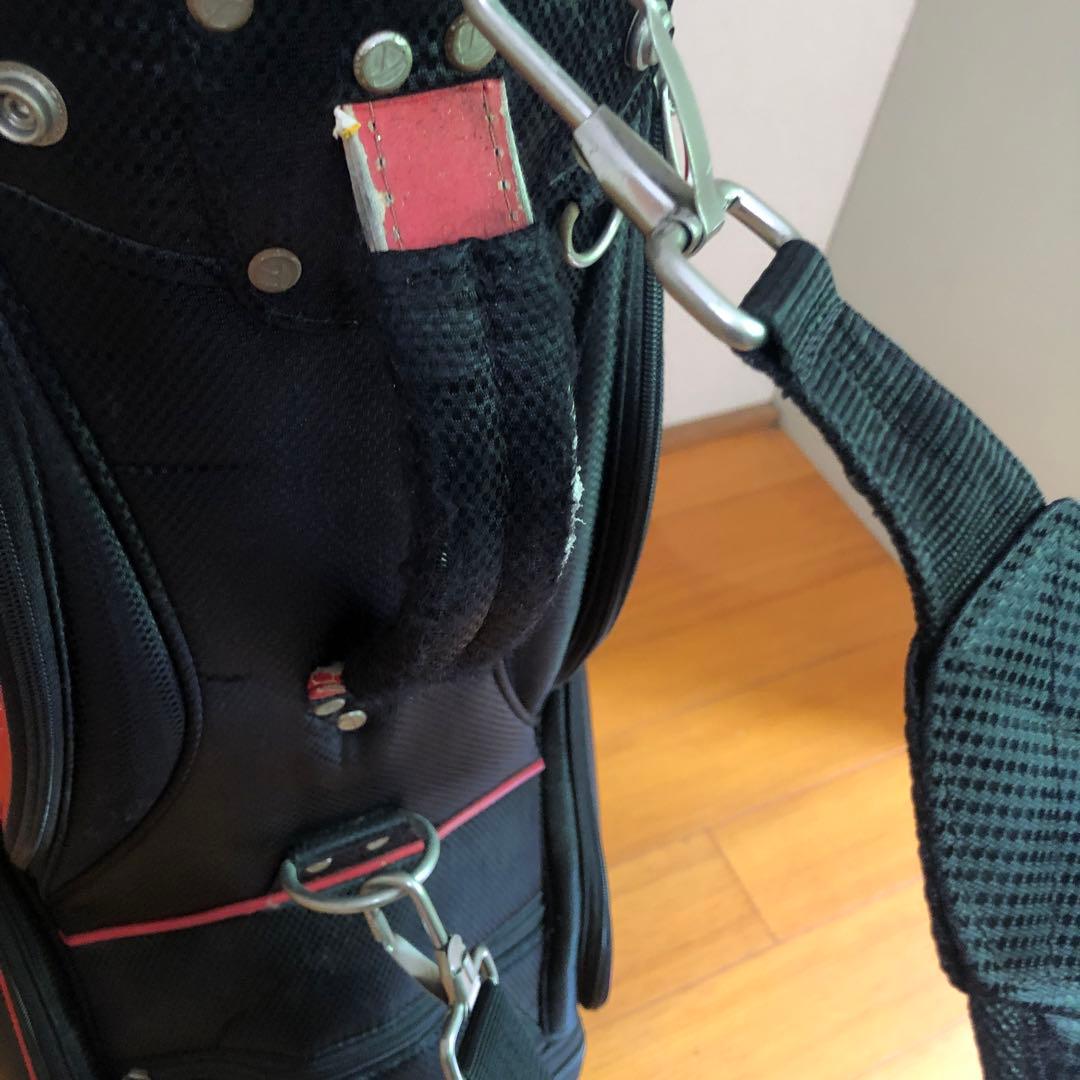 TaylorMade テーラーメイド キャディバック ブラック フードなし