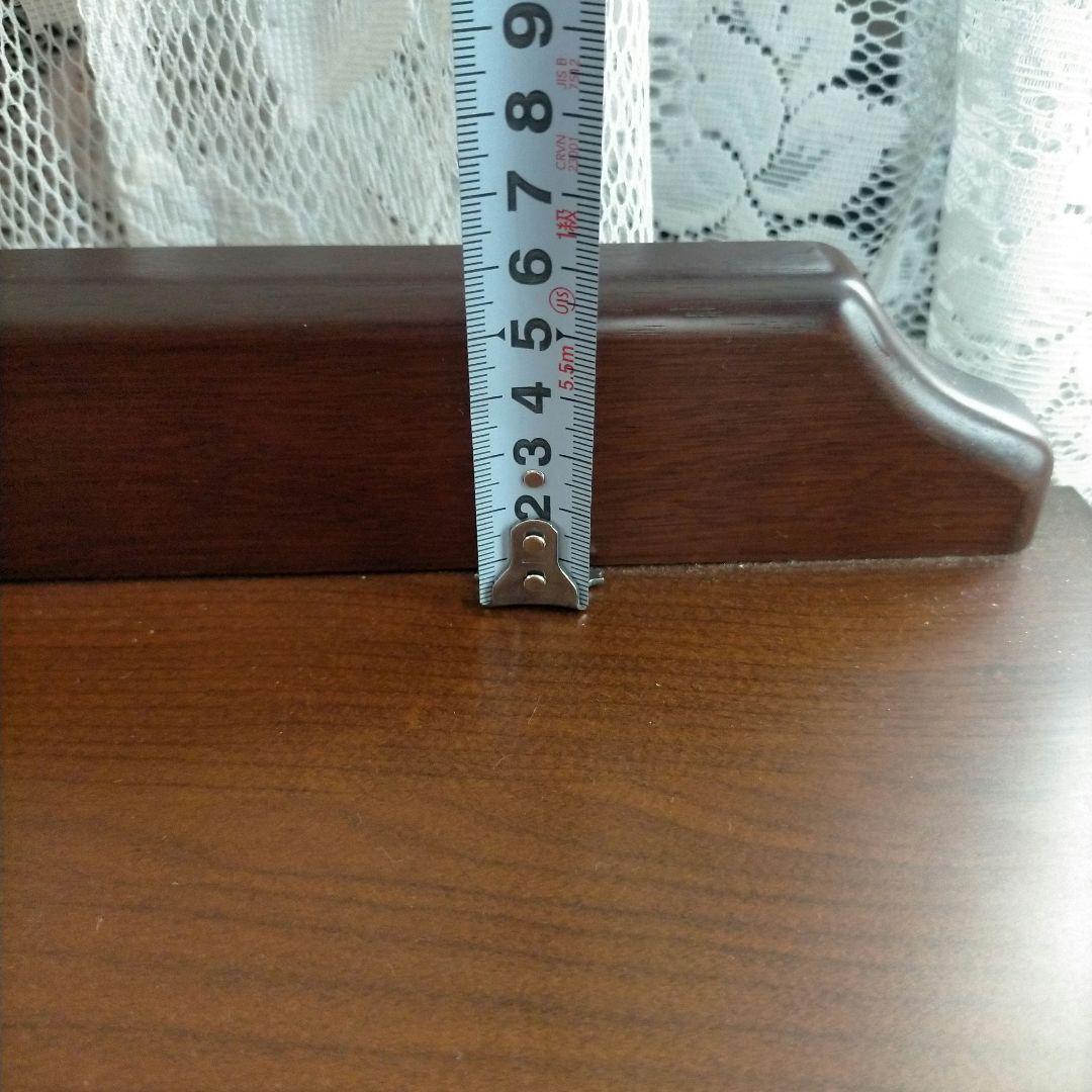 ダークブラウン 5段チェスト