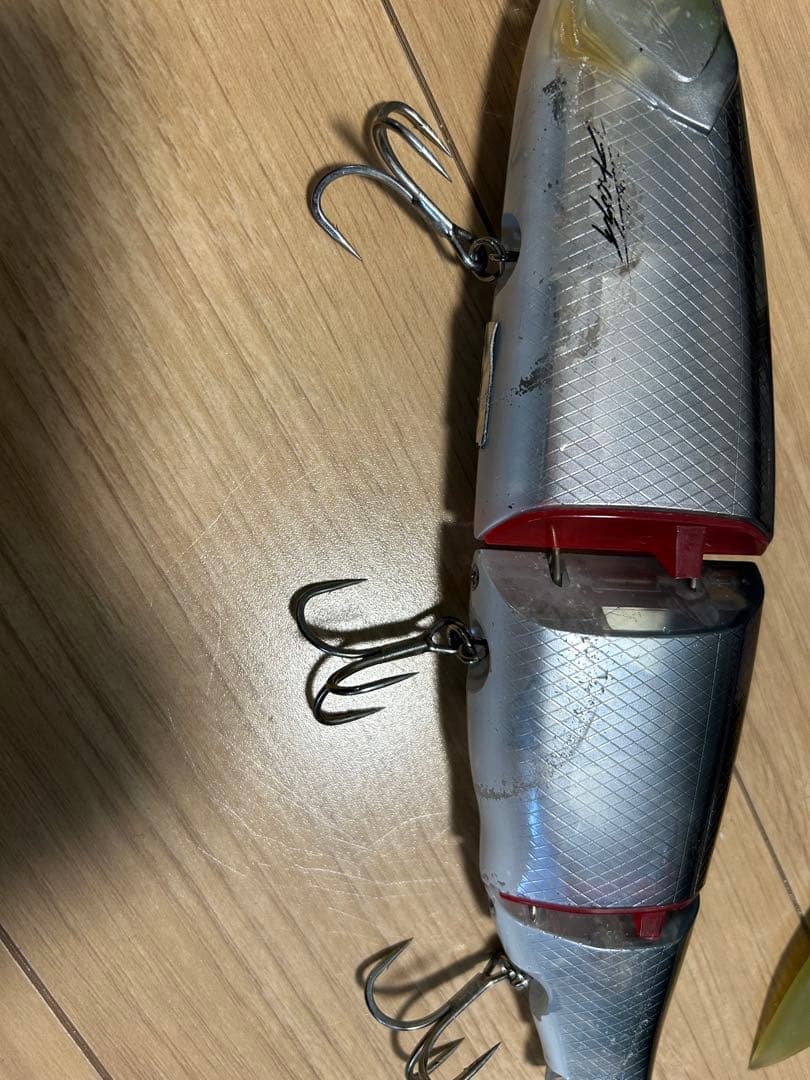 クラッシュゴースト　ジョイントストッパー　トラブルフックがまかつH2/0
