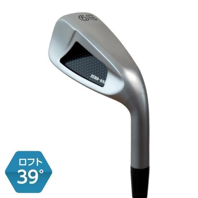新品 ZERO-ONE アイアン型 チッパー 39° スチールシャフト