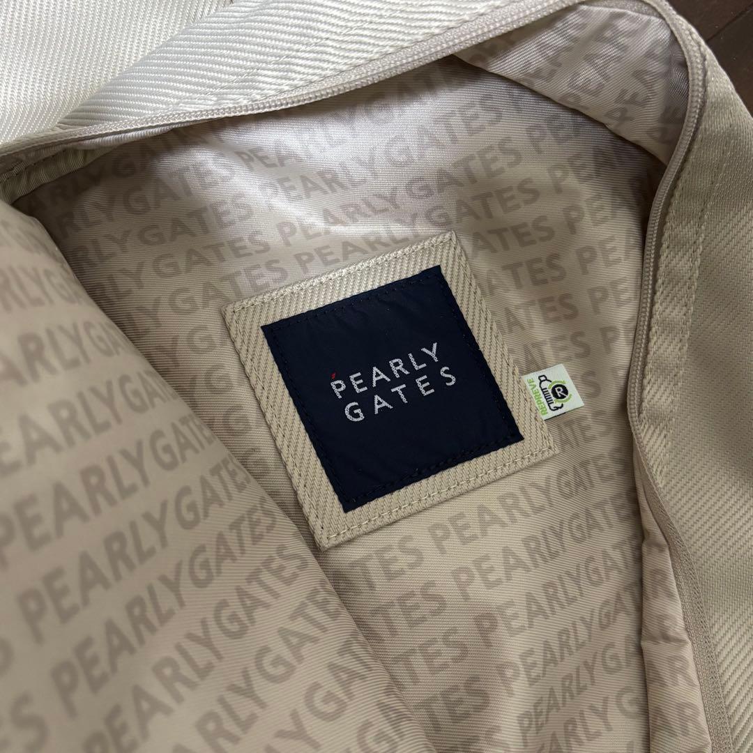 ★パーリーゲイツPEARLYGATES定番クラブケース新品未使用ベージュ男女兼用