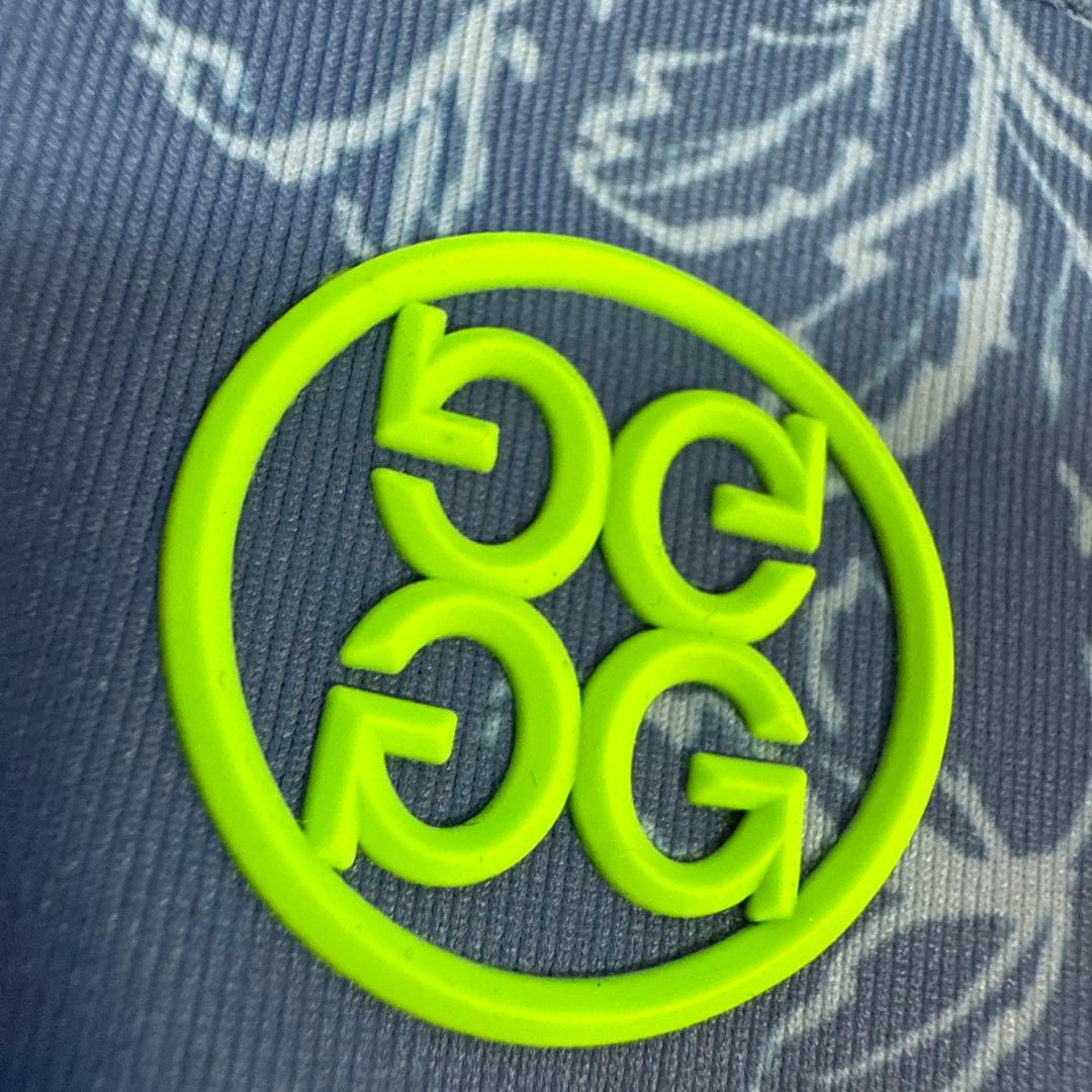 美品　G/FORE ジーフォア　メンズ　総柄ゴルフ　ポロシャツ