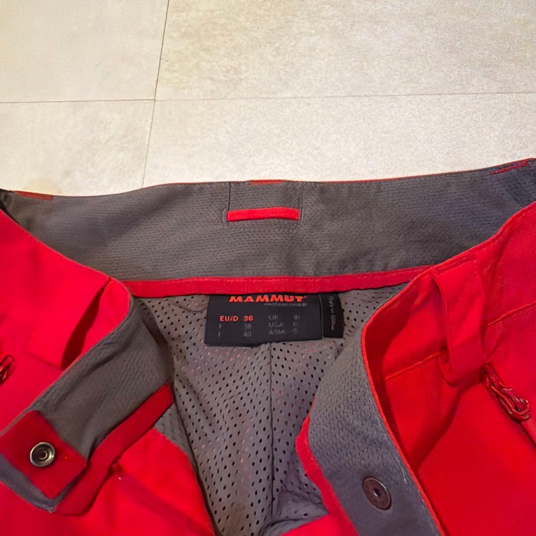 MAMMUT マムート スキーウェア メンズ 赤 S