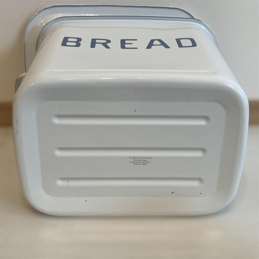 【美品】STEAD　ホームステッド　ホーロー　ブレッド　缶