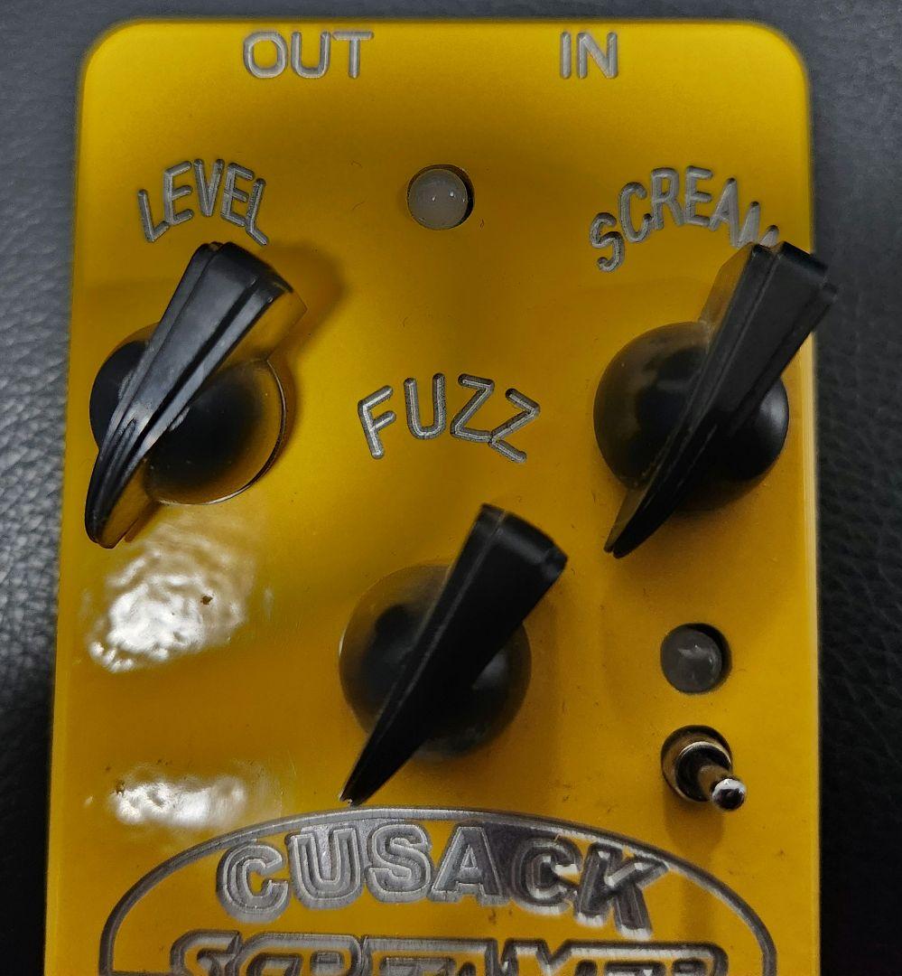 最終値下げ！　エフェクター　CUSACK Screamer Fuzz V2　希少