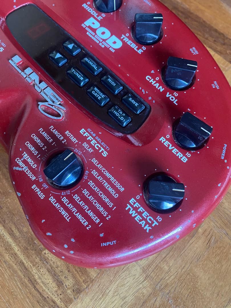 Line 6 POD バージョン2.0 エフェクターセット