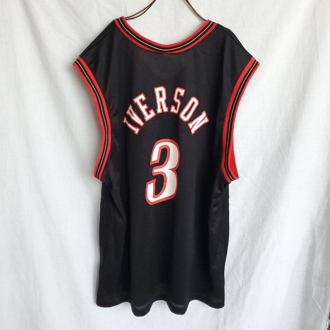 NBA 76ers IVERSON #3 アレン・アイバーソン ユニフォーム 黒
