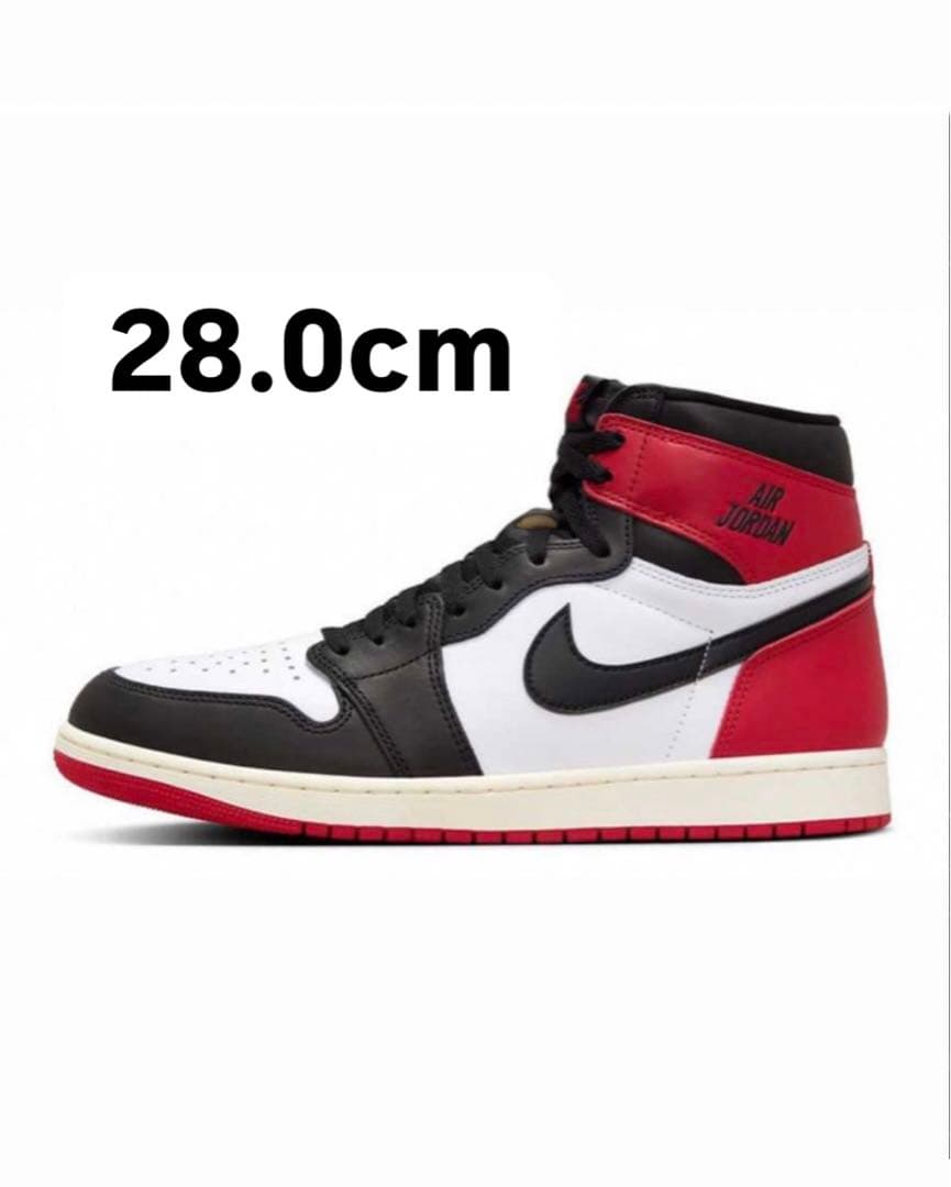 シューズ(男性用) Nike Air Jordan 1 Black Toe Reimagined