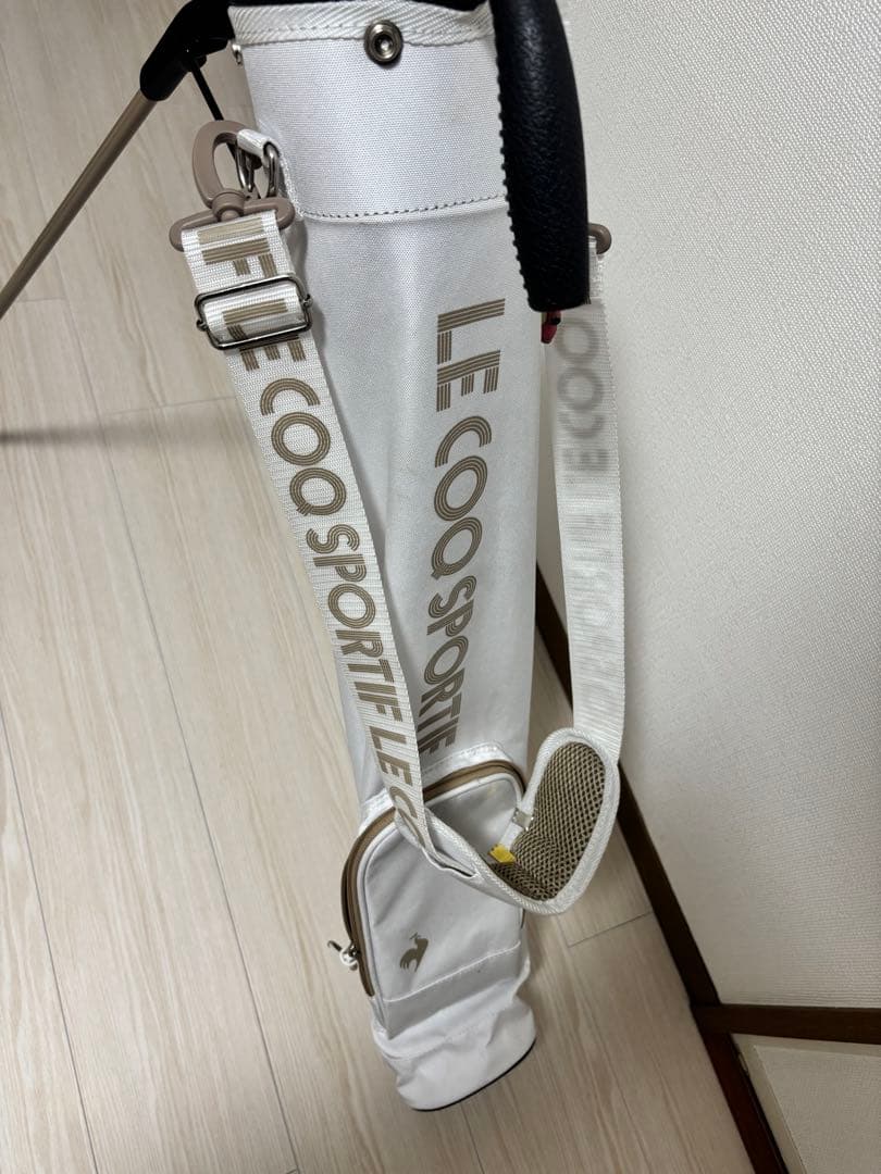 LE COO SPORTIF スタンドバッグ ホワイト