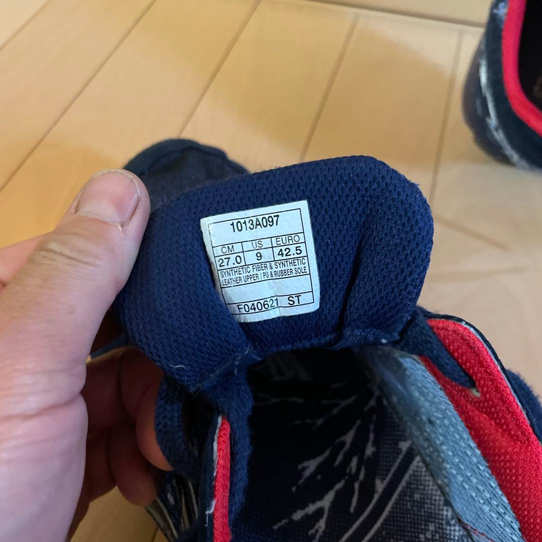 asics ターサージャパン 東京マラソンモデル 27.0 ネイビー/レッド