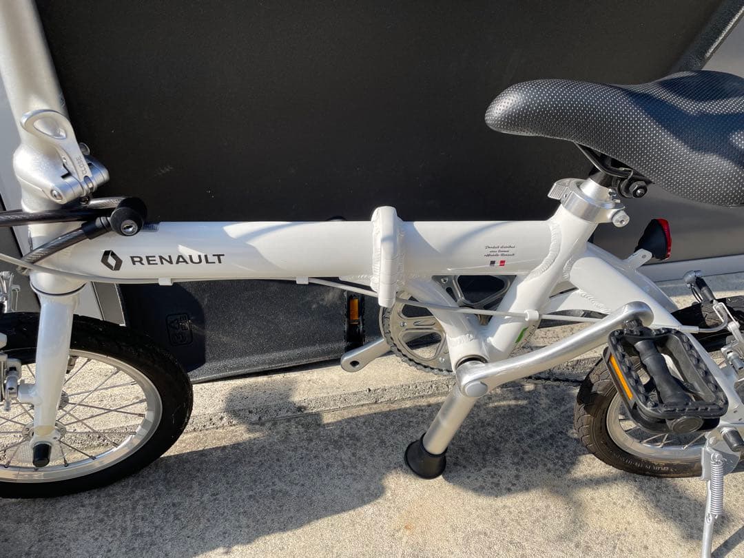 Renault light8 折りたたみ自転車ホワイト　手渡し希望
