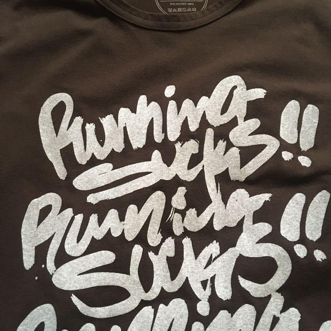 【XL】answer4 “Running Sucks! 01”Tshirt