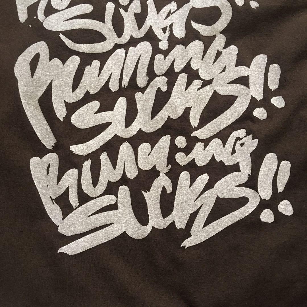 【XL】answer4 “Running Sucks! 01”Tshirt