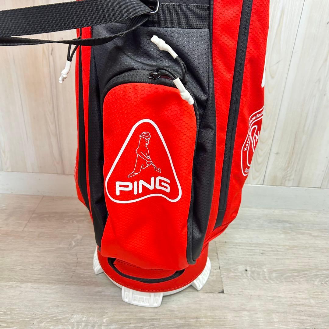 【ゴルフ】PING ピン キャディバッグ 軽量　6分割