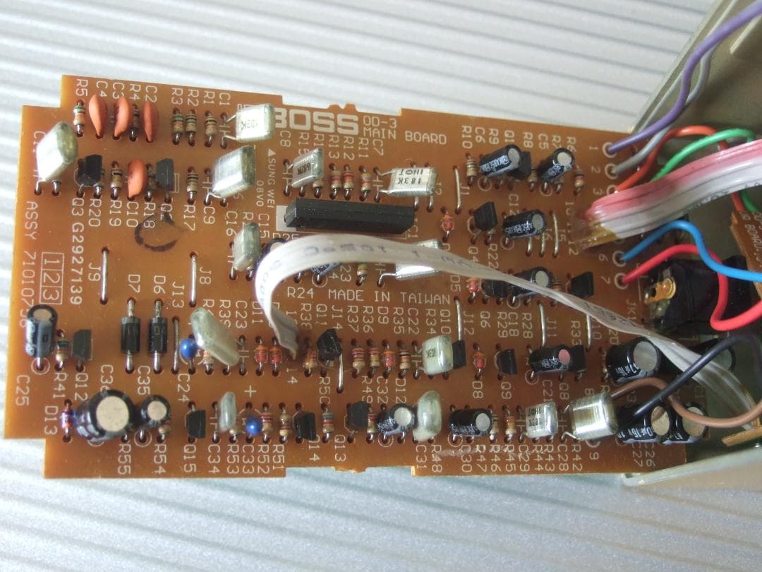 発売初年度初月 BOSS OD-3 Overdrive OD3
