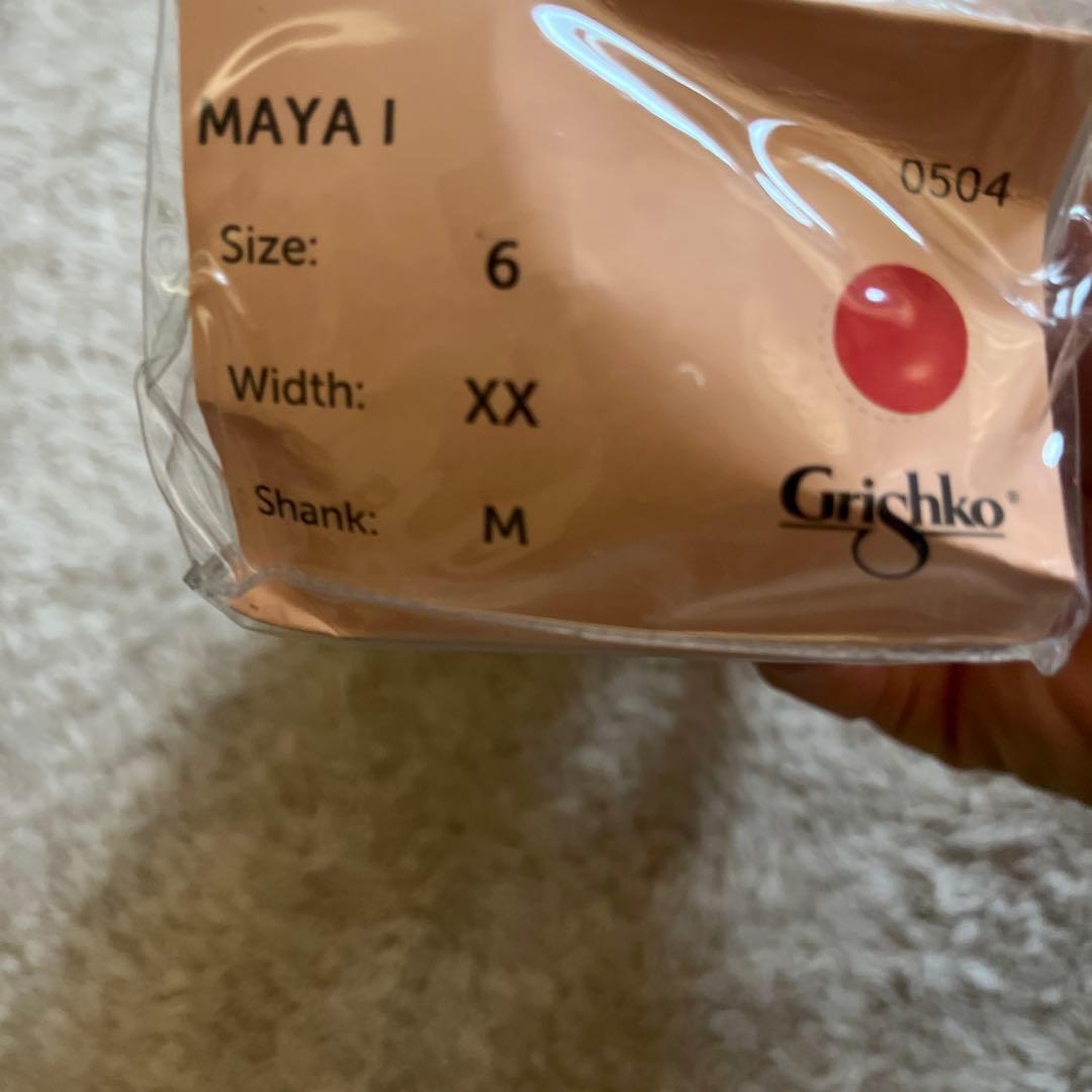 Grichko トゥシューズ MAYA サイズ6 幅XX シャンクM 未使用