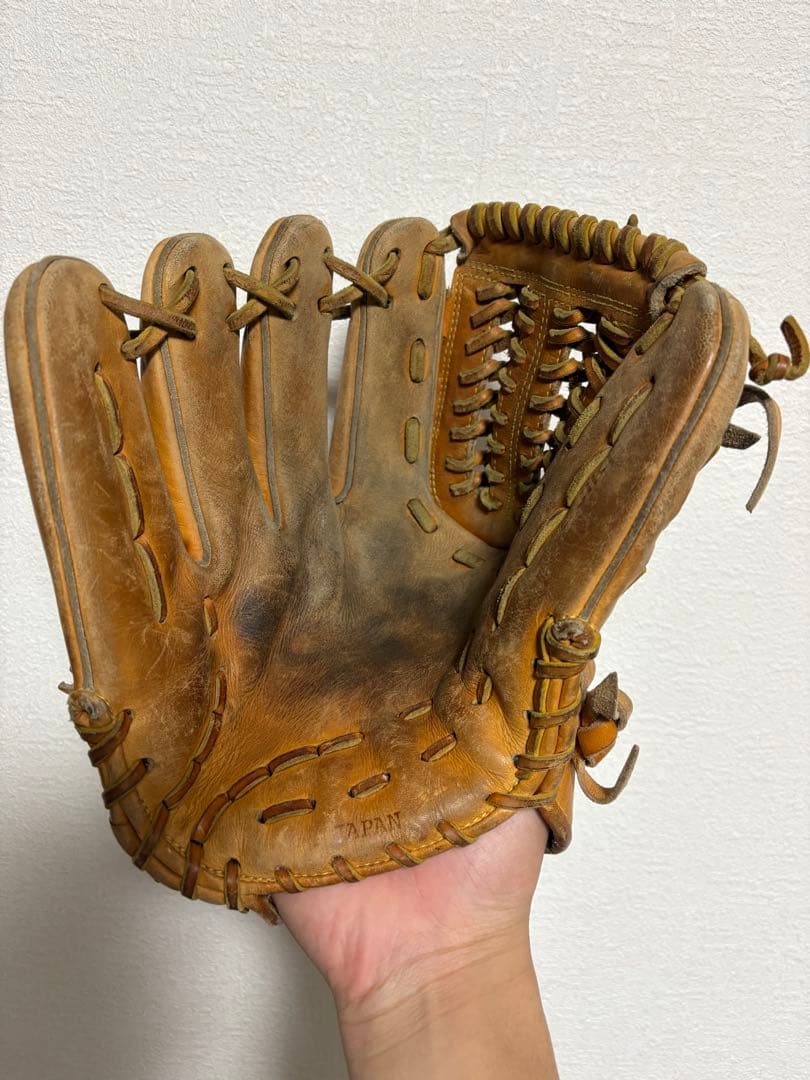左用硬式野球グローブ