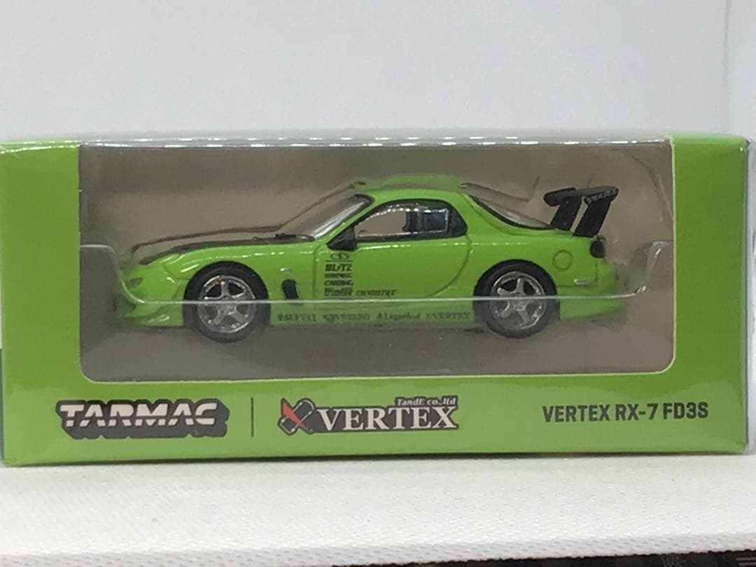ミニカー TARMAC WORKS 1/64 VERTEX RX-7 FD3S
