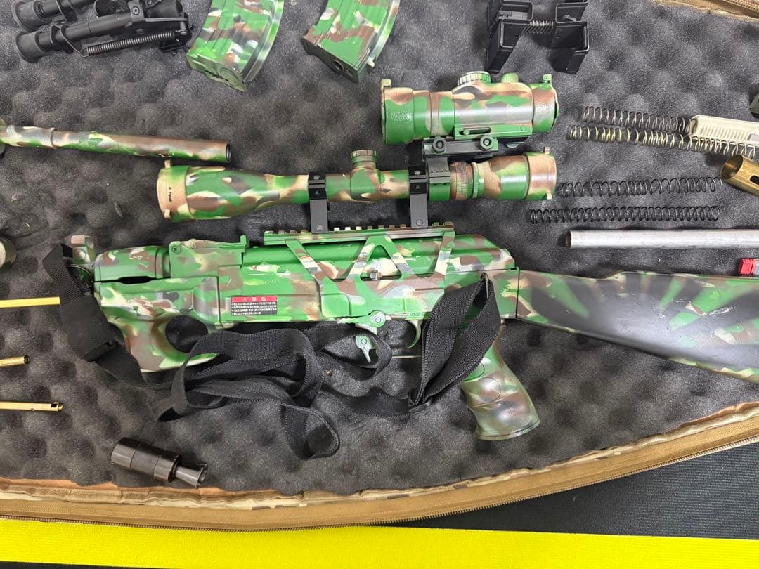 ak47 ヴェータ　スペツナズ　スナイパー仕様　スコープ、リポバッテリー付