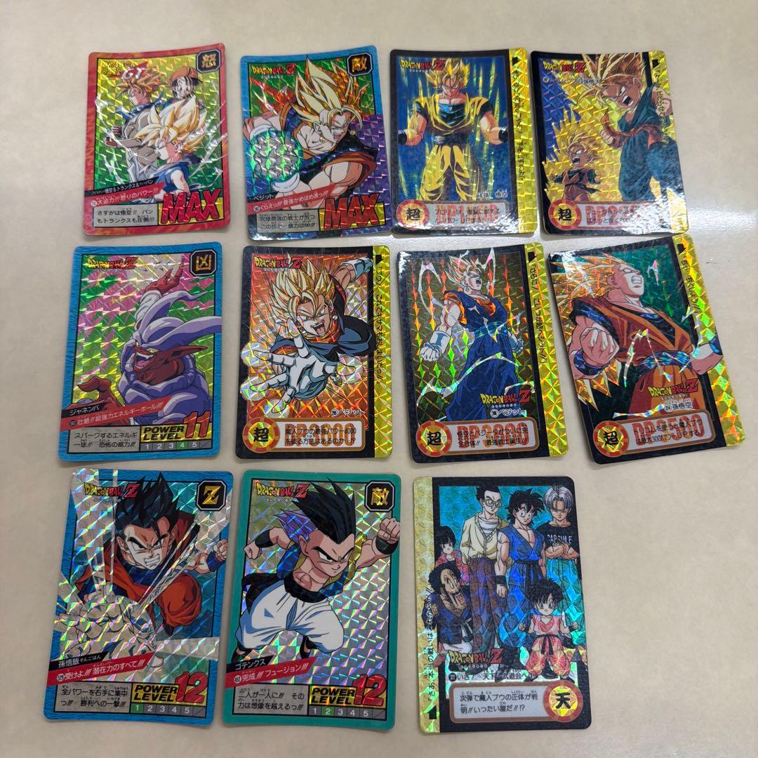 1990年代　当時物　ドラゴンボール　カードダス　カードまとめ　47枚