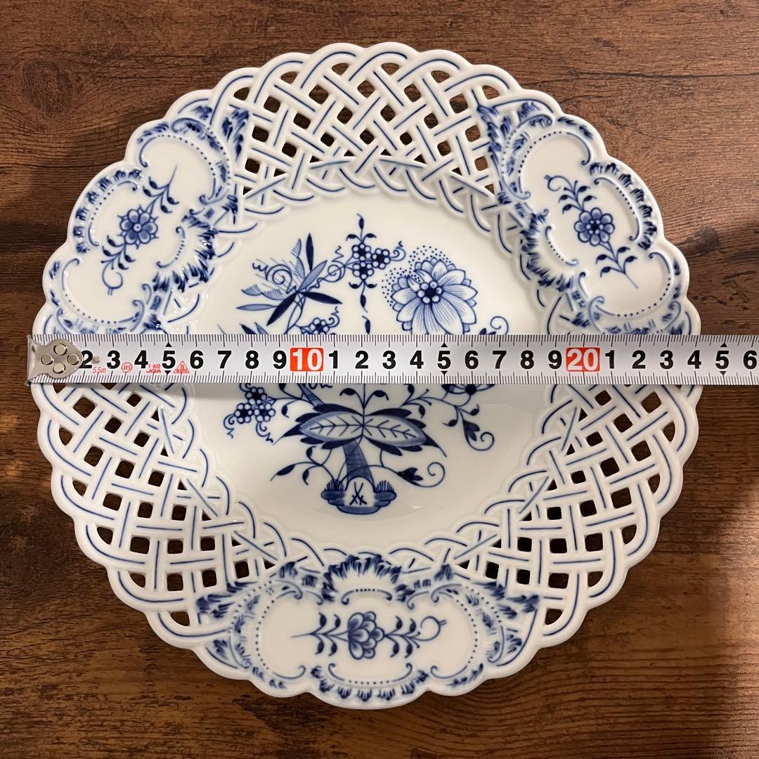 MEISSENマイセン皿1枚23.5cm