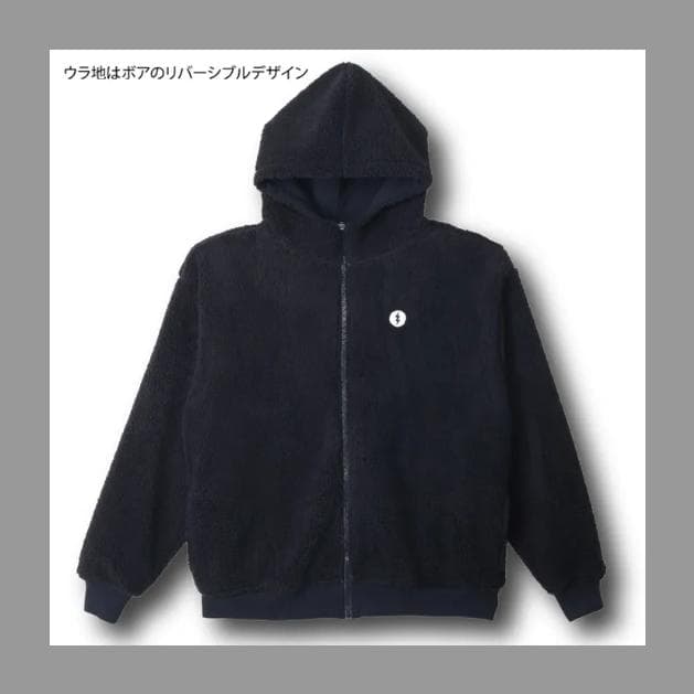 【新品】エレクトリック アンダーボルト リバーシブル フルジップ フード