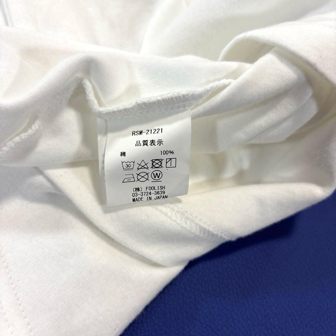ROUGH & SWELL ラフ&スウェル 長袖タートルネック　ホワイト　XL