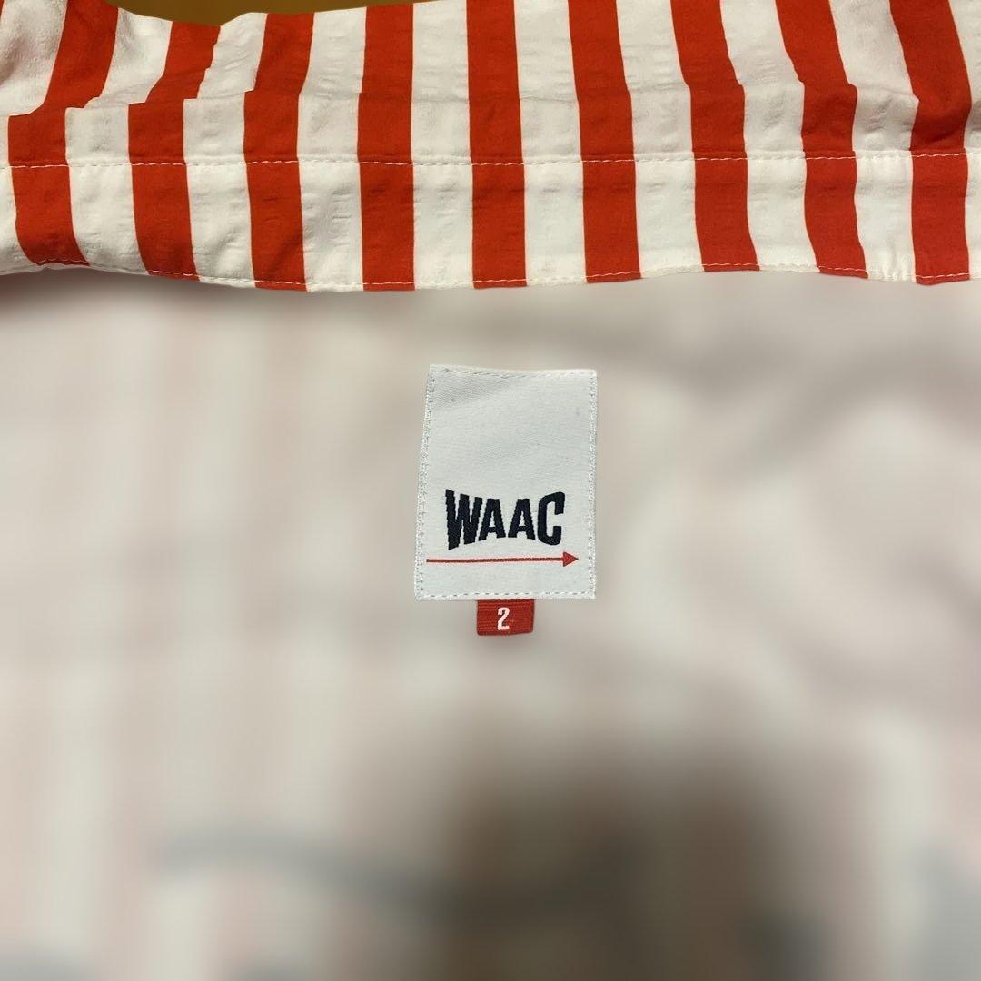 お値下げ　WAAC シアサッカー　ストライプ　半袖　セットアップ
