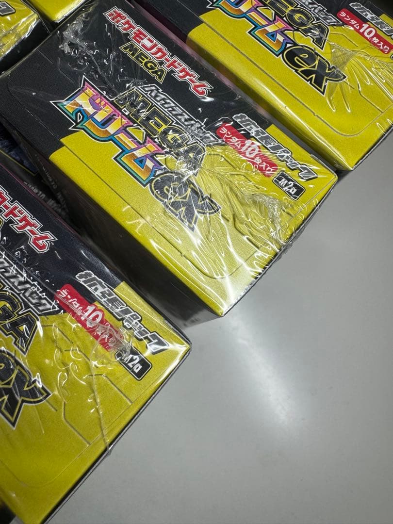 ポケモンカードMEGAドリームex BOX 新品未開封10box シュリンク付き