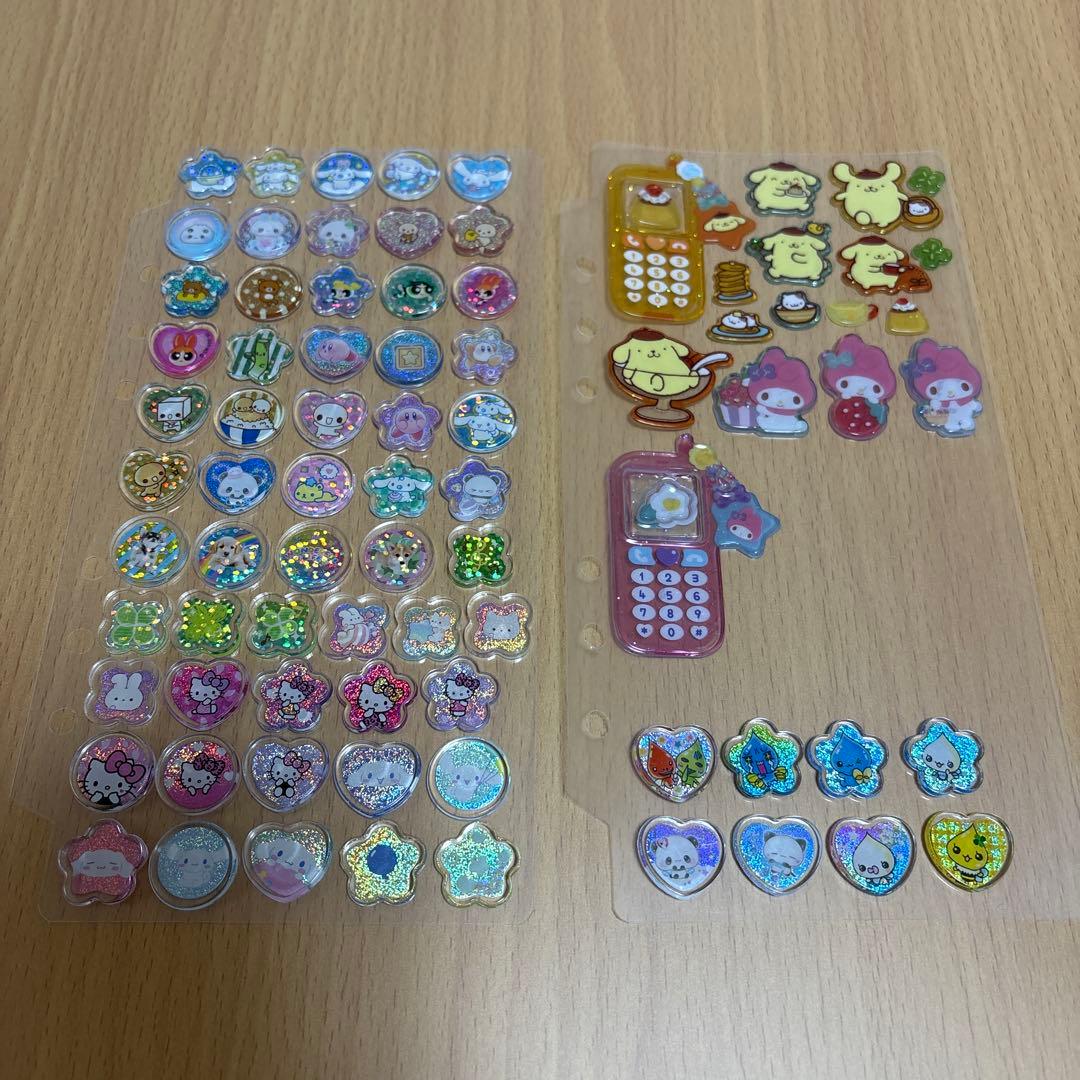 シール帳完成品　ボンボンドロップ　ちいかわ　すみっコぐらし　サンリオ