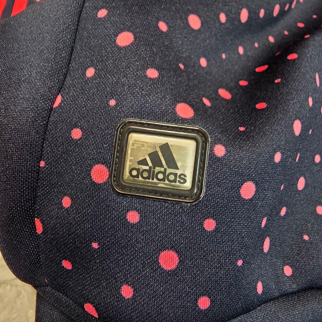 adidas アディダス トラックジャケット ピンク ドット柄 水玉 上下セット