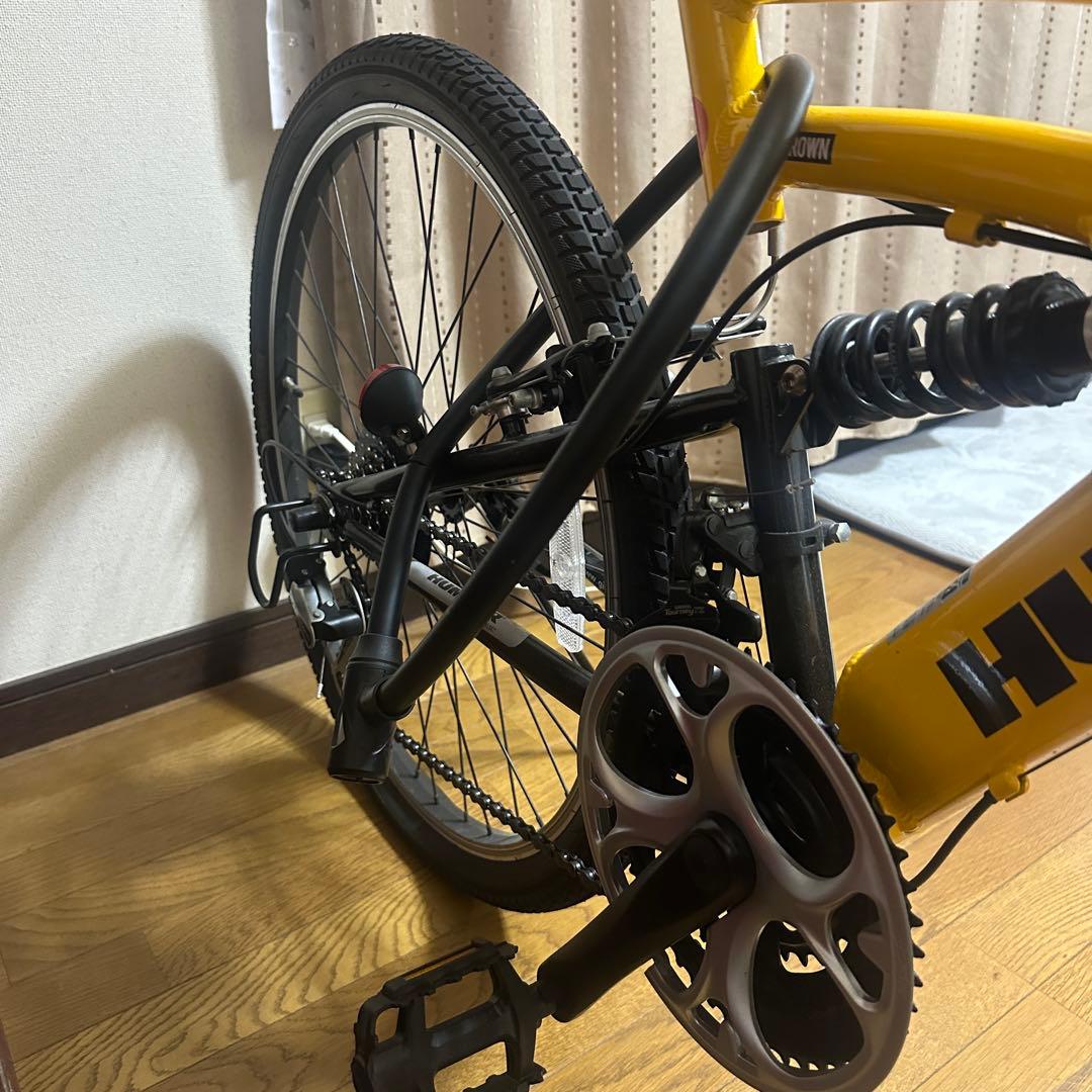 【美品】HUMMER マウンテンバイク 26インチ イエロー