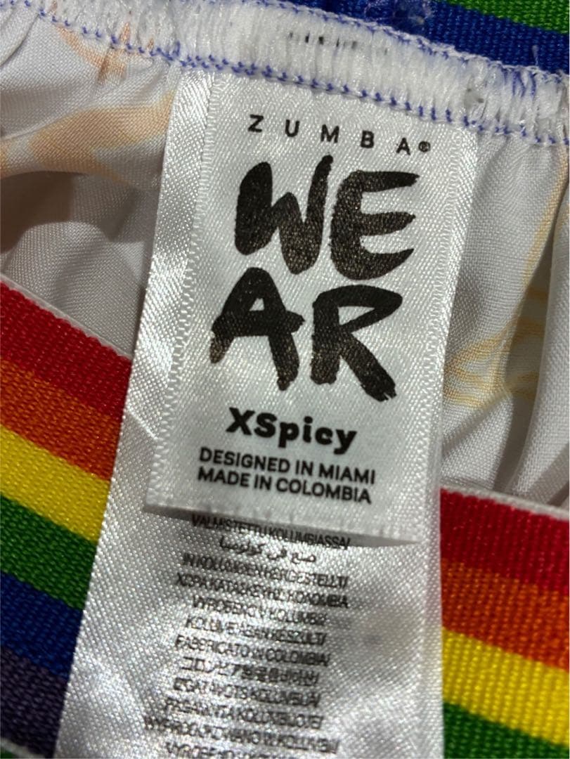 ⭐*️様 ZUMBA ズンバ　正規品　ボトムス　ネット　セットアップXS