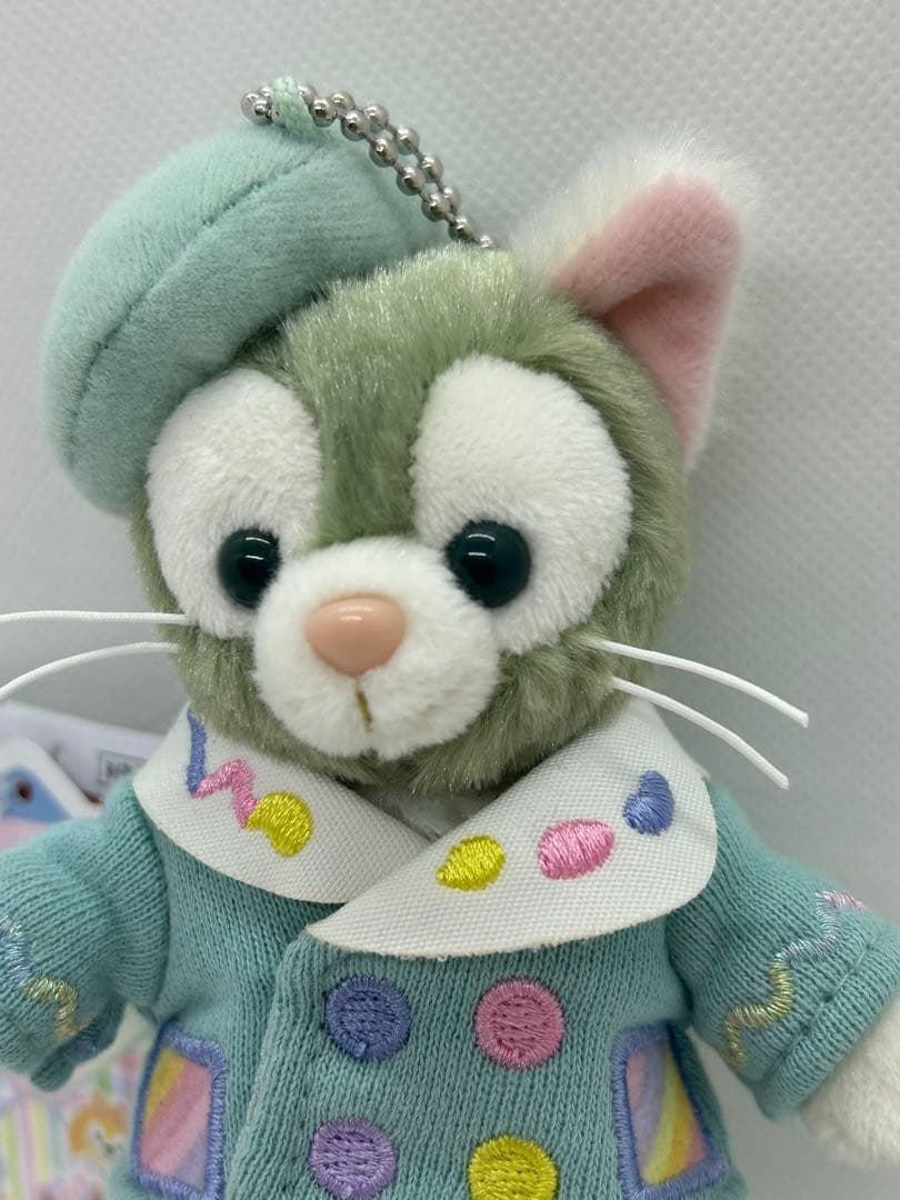 お顔厳選　ジェラトーニ　ぬいぐるみバッジ　D