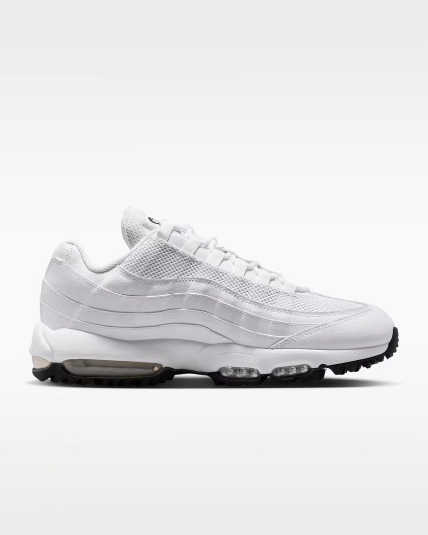 NIKE エアマックス95G ホワイト　ゴルフシューズ