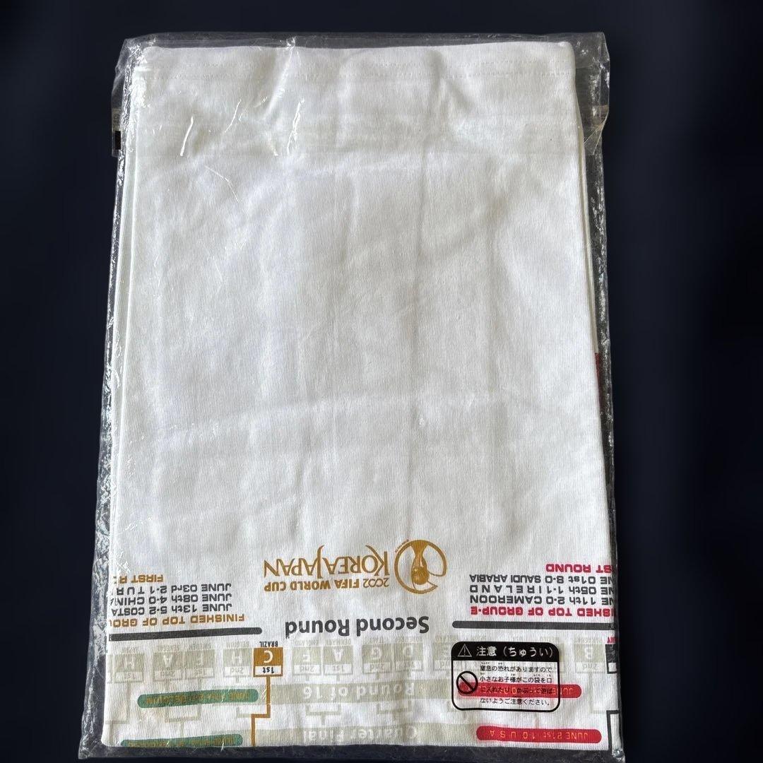 競技場内限定商品2002 FIFAワールドカップ決勝Tシャツ Fサイズ　サッカー