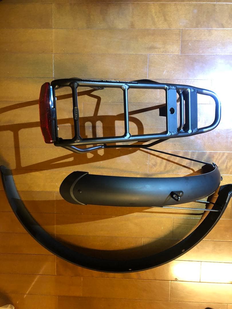 Panasonic XEALT S5 電動アシスト自転車 自転車用荷台 、泥除け