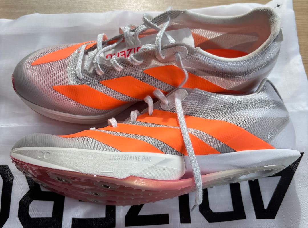 極美品 adizero プライム SP4 25.0cm
